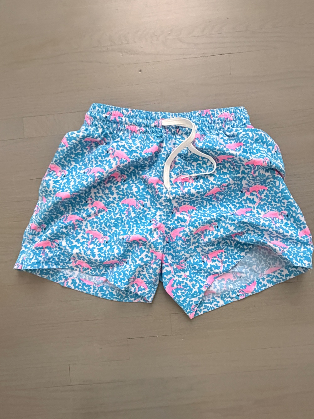 chubbies AXS Flamingo Pattern Swim trunks